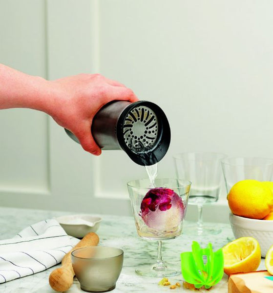 TOVOLO STAINLESS STEEL COCKTAIL SHAKER