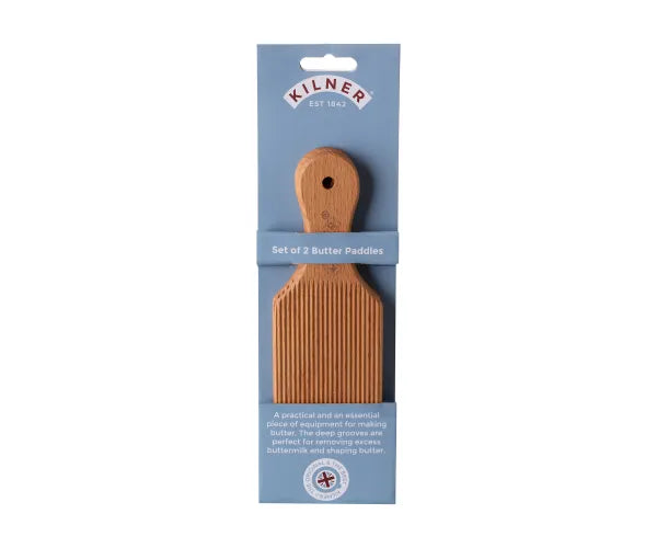 KILNER SET 2 BUTTER PADDLES