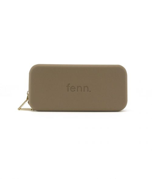 FENN COLLECTION WALLET STONE GOLD ZIP