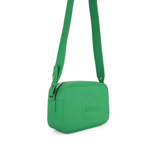 FENN BAG CROSSBODY GREEN SILVER  22 × 15 × 8 cm