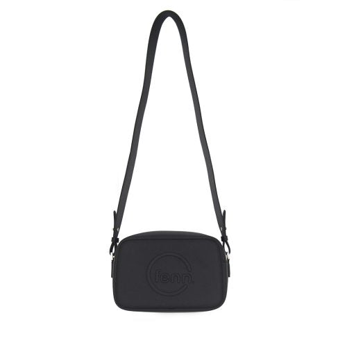 FENN CROSSBODY BAG BLACK  GOLD ZIP