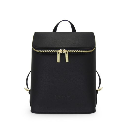 FENN BACK PACK-SATCHEL BLACK GOLD