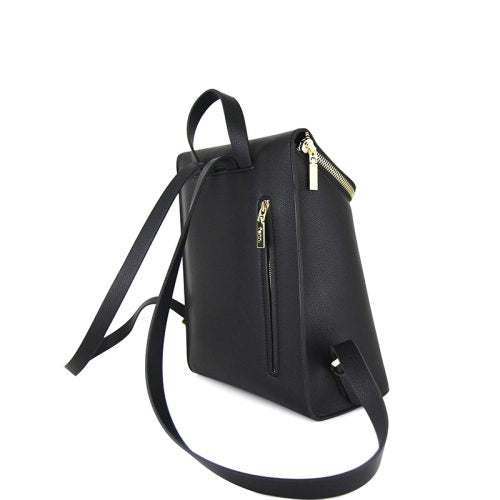 FENN BACK PACK-SATCHEL BLACK GOLD
