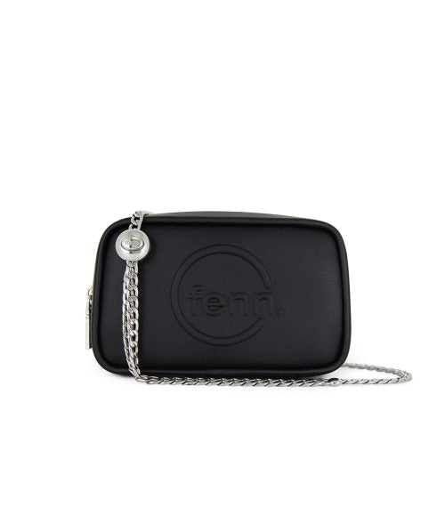 FENN POUCH CHAIN BLACK SILVER CHAIN