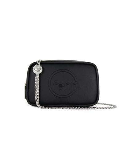 FENN POUCH CHAIN BLACK SILVER CHAIN