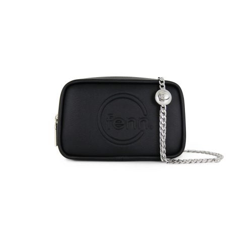 FENN POUCH CHAIN BLACK SILVER CHAIN