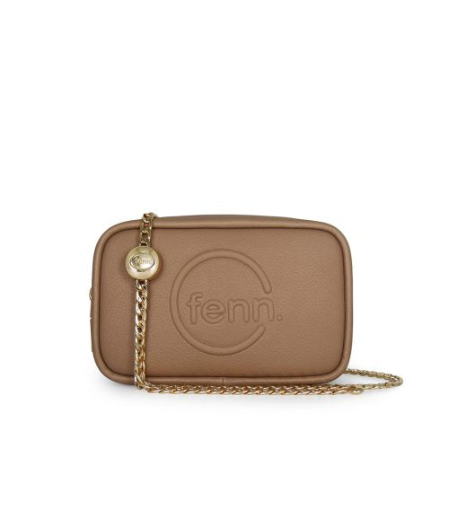 FENN POUCH CHAIN CAPPUCCINO GOLD CHAIN