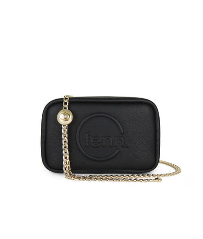 FENN POUCH CHAIN  BLACK GOLD