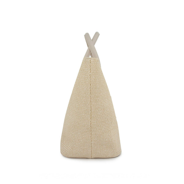 FENN SHOPPING BAG BEIGE/MILK WHITE