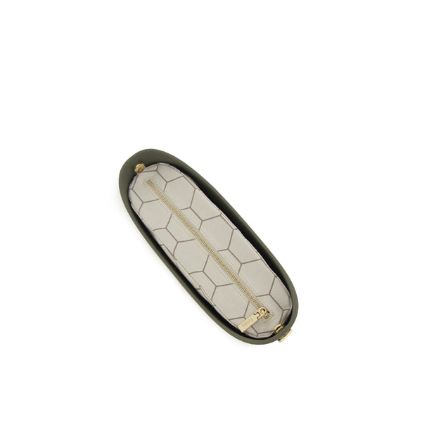FENN BAG MESSENGER WATERCRESS STONE HANDLE