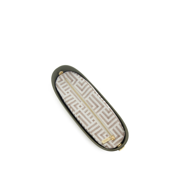 FENN BAG MESSENGER WATERCRESS STONE HANDLE
