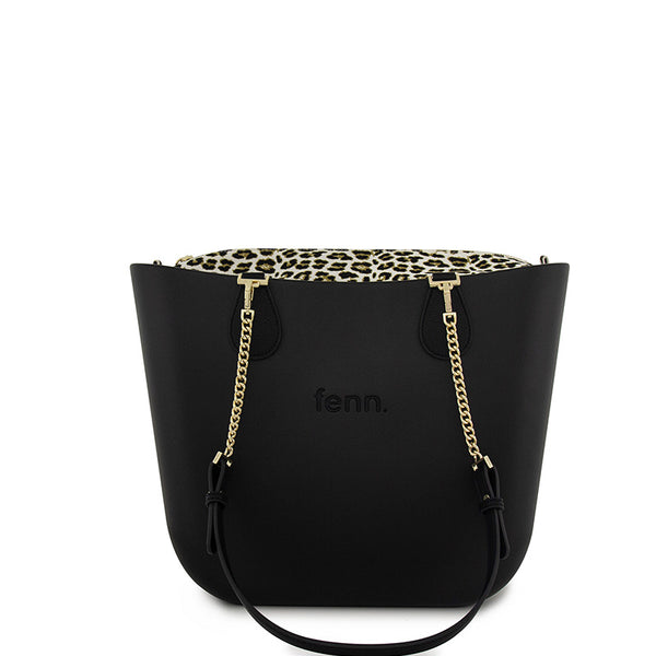 FENN BAG ORIGINAL BLACK GOLD CHAIN