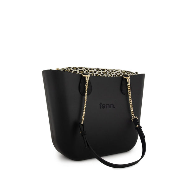 FENN BAG ORIGINAL BLACK GOLD CHAIN