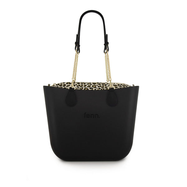 FENN BAG ORIGINAL BLACK GOLD CHAIN