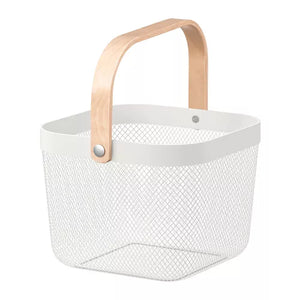 IKEA RISATORP BASKET, 25X26X18CM
