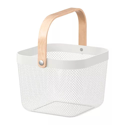 IKEA RISATORP BASKET, 25X26X18CM