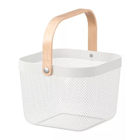 IKEA RISATORP BASKET, 25X26X18CM