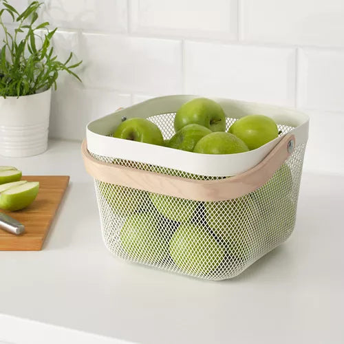 IKEA RISATORP BASKET, 25X26X18CM