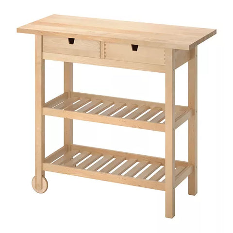 IKEA FORHOJA KITCHEN TROLLEY 100X43CM