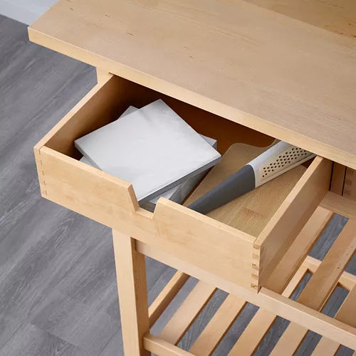 IKEA FORHOJA KITCHEN TROLLEY 100X43CM