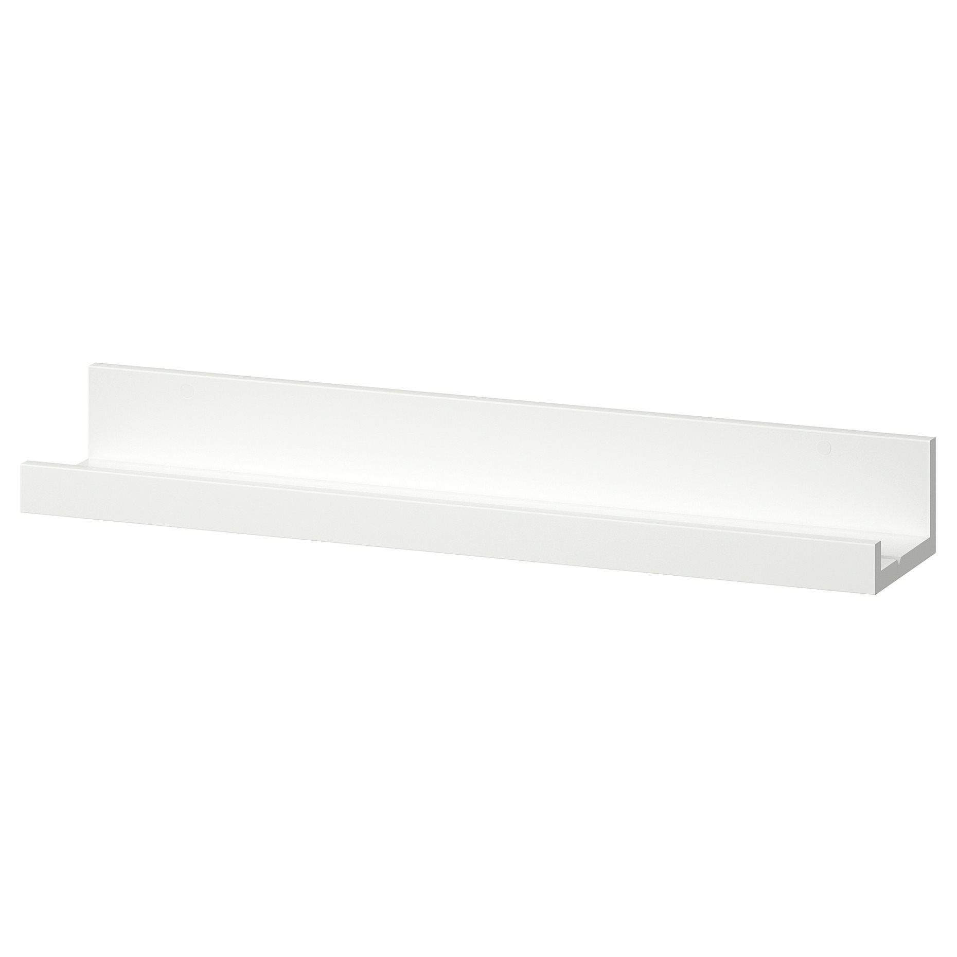 IKEA MOSSLANDA PICTURE LEDGE, 55CM WHITE