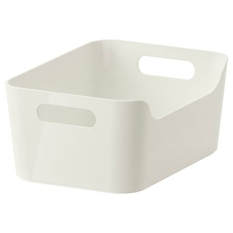 IKEA VARIERA BOX 24X17CM, WHITE