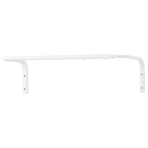 IKEA MULIG CLOTHS BAR WHITE,60-90CM