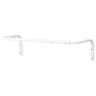 IKEA MULIG CLOTHS BAR WHITE,60-90CM