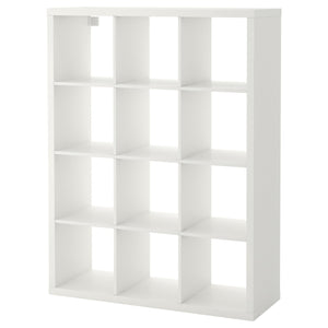 IKEA KALLAX 3X4, 112X147M WHITE