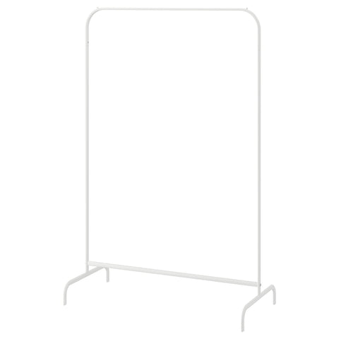 IKEA RIGGA CLOTHES RACK, WHITE