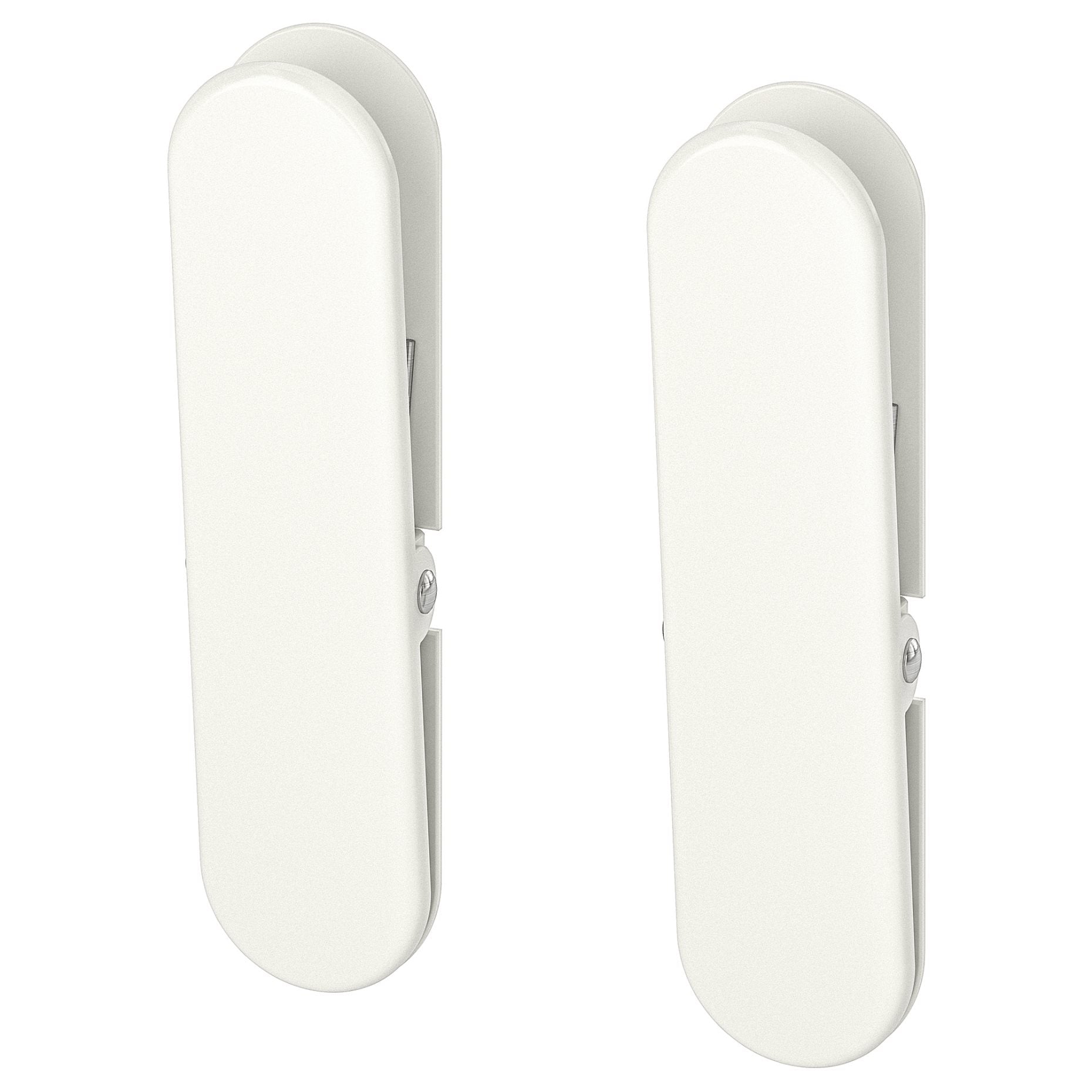 IKEA SKADIS PAPER CLIP 2PACK, WHITE