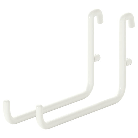 IKEA SKADIS HOOK, 2PACK WHITE