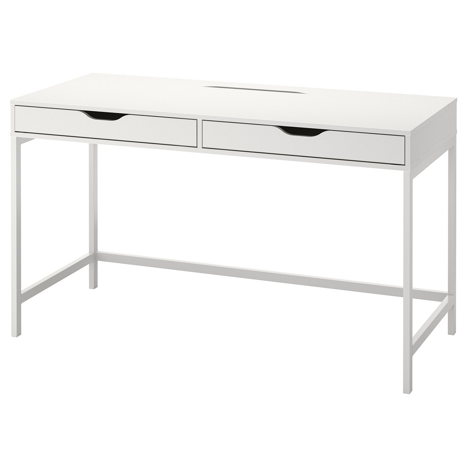 IKEA ALEX DESK , 132X58CM WHITE