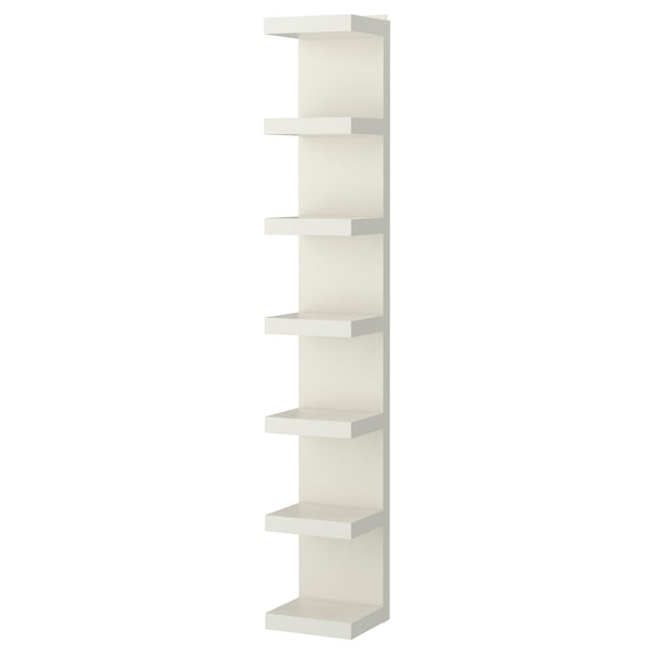 IKEA LACK WALL SHELF UNIT, WHITE 11 3/4x74 3/4 "