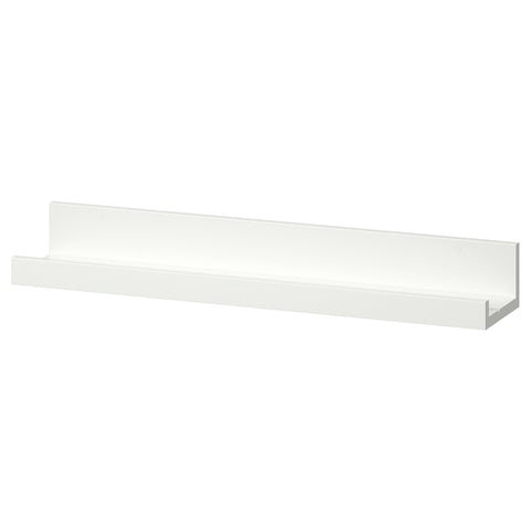 IKEA MOSSLANDA PICTURE LEDGE, 55CM WHITE