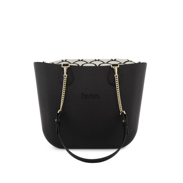 FENN ORIGINAL BAG BLACK GOLD CHAIN