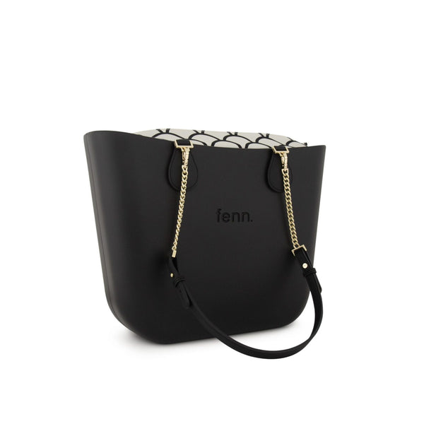 FENN ORIGINAL BAG BLACK GOLD CHAIN