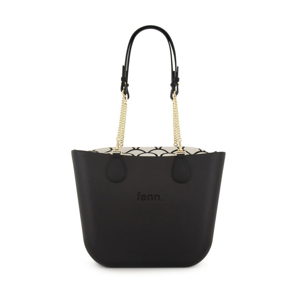 FENN ORIGINAL BAG BLACK GOLD CHAIN