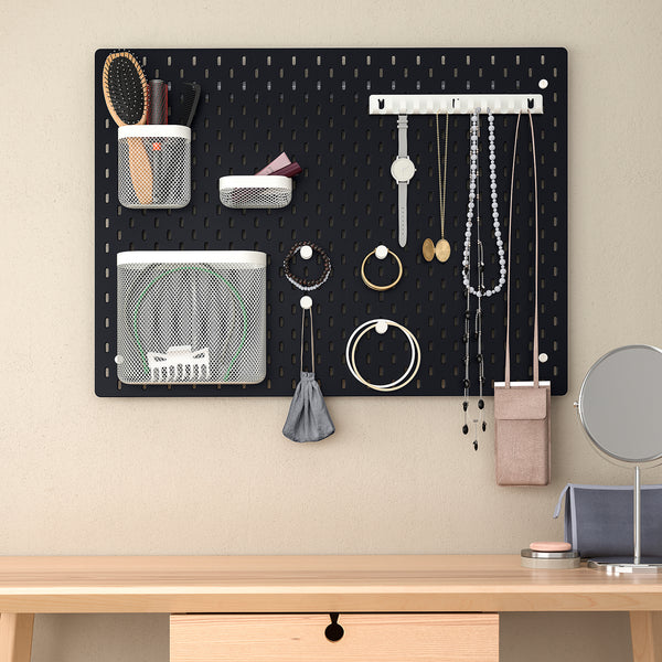 IKEA SKADIS PEGBOARD 76X56CM BLACK