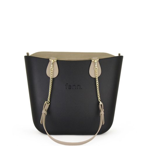 FENN BAG ORIGINAL BLACK GOLD CHAIN