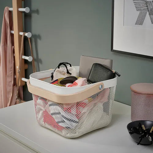 IKEA RISATORP BASKET, 25X26X18CM