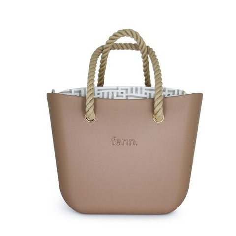 FENN ORIGINAL BAG CAPPUCCINO BEIGE ROPE
