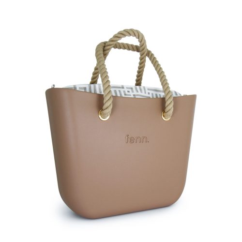 FENN ORIGINAL BAG CAPPUCCINO BEIGE ROPE