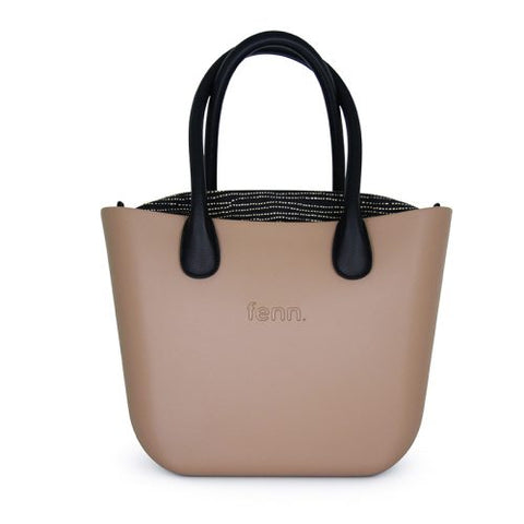 FENN ORIGINAL BAG CAPPUCCINO BLACK HANDLE
