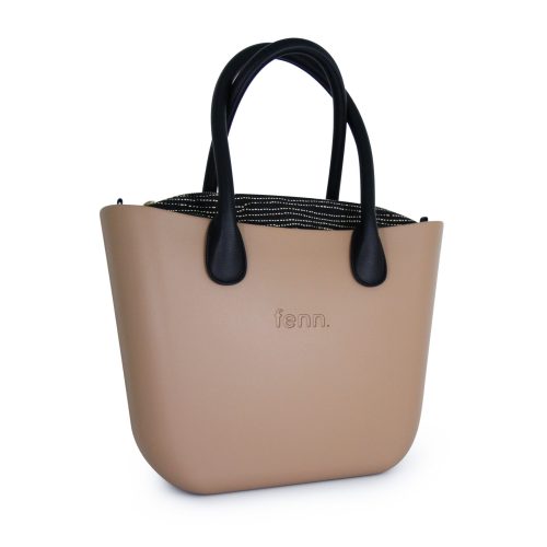 FENN ORIGINAL BAG CAPPUCCINO BLACK HANDLE