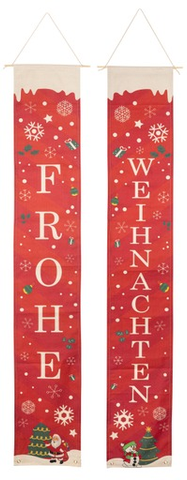 RIFFELMACHER WEIHNACHTEN ZUM HANGEN  30X1X180CM