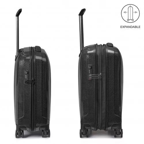 RONCATO GABIN GLAMDLX SPINNER 55CM EXP BLACK GRAPHITE