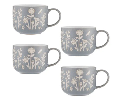 MASON CASH IN THE MEADOW MUG BLUE DAISY