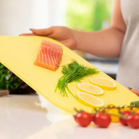 ZUUTII 2-SIDE CHOPPING BOARD LIGHT LEMON