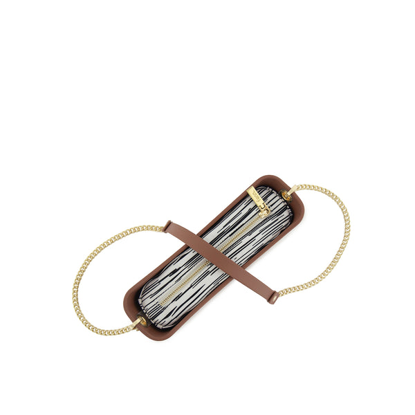 FENN BAG CLASSIC TAN GOLD CHAIN